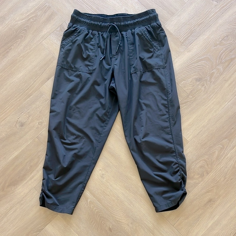 Womens Prana Charcoal Jogger/ankle length Pants - Size medium - black